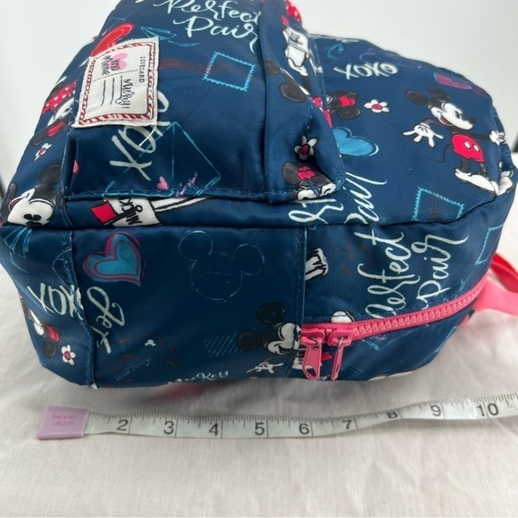Disney Parks Mickey & Minnie Sweethearts Nylon Mini Backpack - Picture 10 of 12
